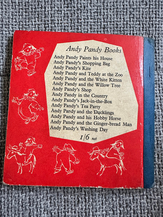 1960’s Andy Pandy Paints His House - Maria Bird (Matvyn Wright Illust) Brockhampton Press - Honeyburn Books (UK)