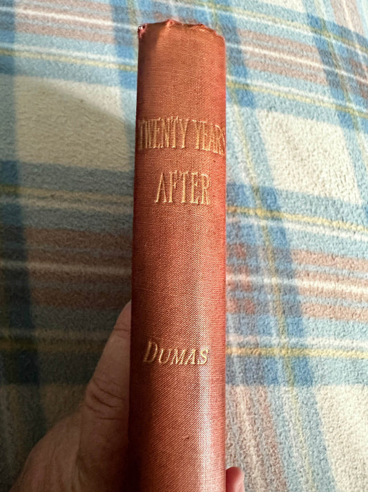 1895 Twenty Years After - Alexandre Dumas(Richard Edward King publisher) - Honeyburn Books (UK)