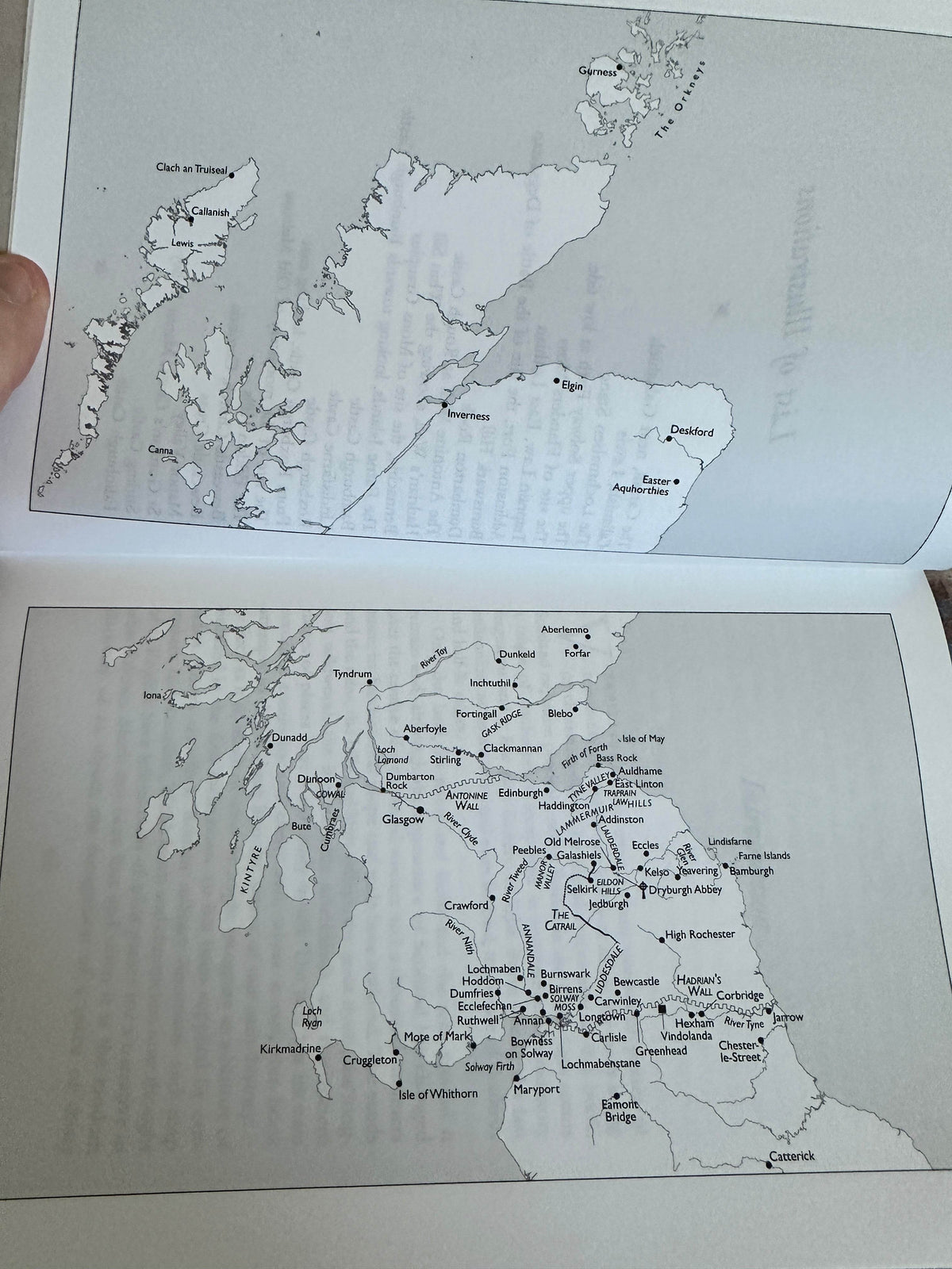 2010*1st Signed* The Faded Map: The Lost Kingdoms of Scotland - Alistair Moffat(Birlinn Publishers) - Honeyburn Books (UK)
