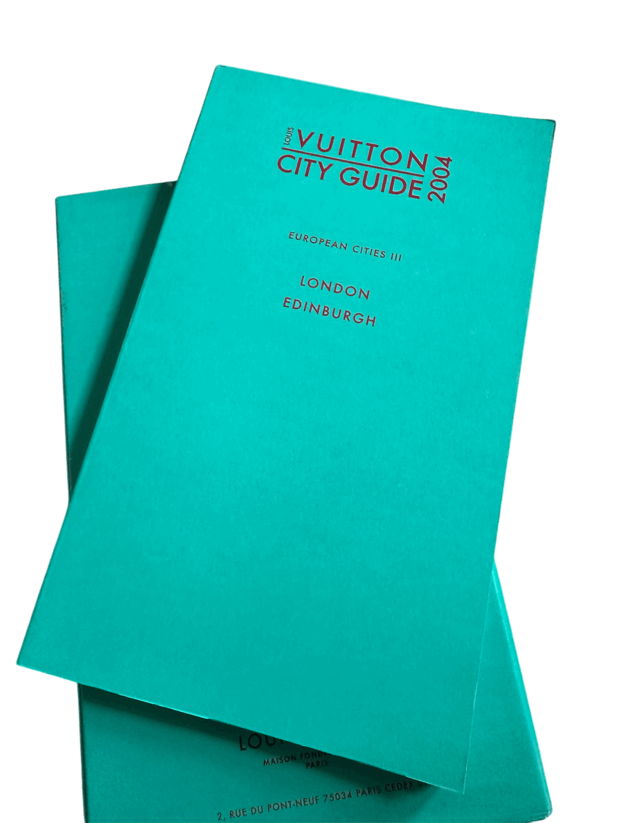 2004 Louis Vuitton City Guide (Europe 9 volumes) to accompany your Louis Vuitton Luggage Published exclusively by Louis Vuitton - Honeyburn Books (UK)