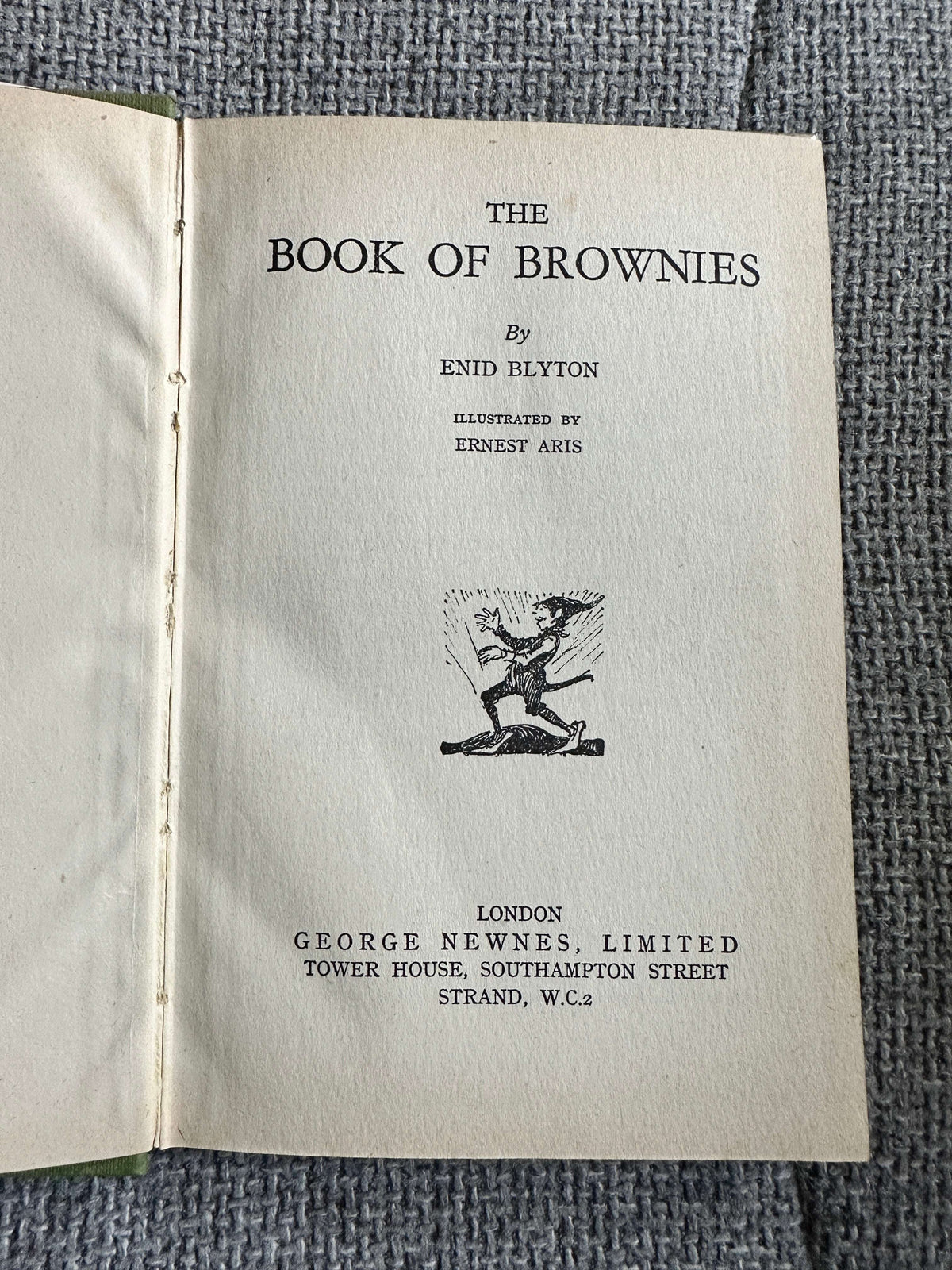1951 The Book Of Brownies - Enid Blyton (Ernest Aris Illust) George Newnes Ltd.
