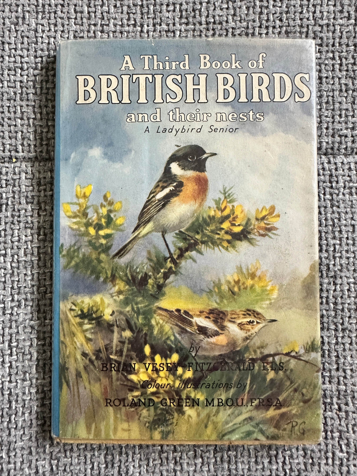 1960’s The Third Book Of British Birds & Their Nests (Ladybird 536 Series) Brian Vesey-Fitzgerald (Roland Green illustration) Wills & Hepworth - Honeyburn Books (UK)