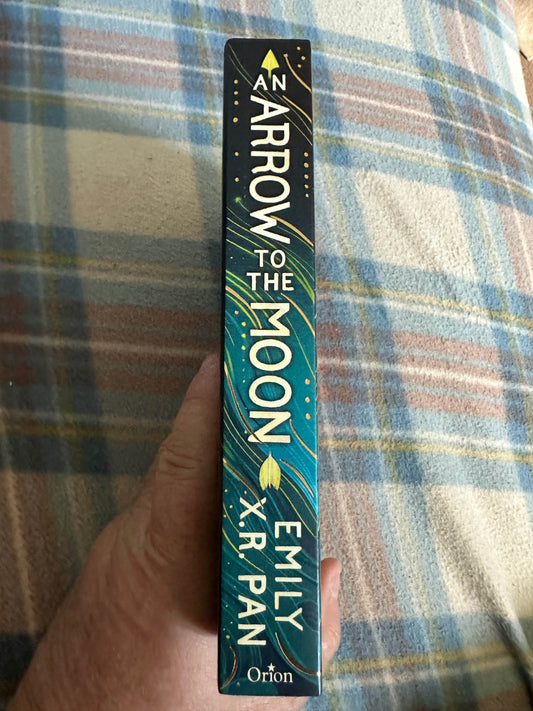 2022*1st Signed* An Arrow To The Moon - Emily X.R. Pan(Fairyloot) Orion - Honeyburn Books (UK)