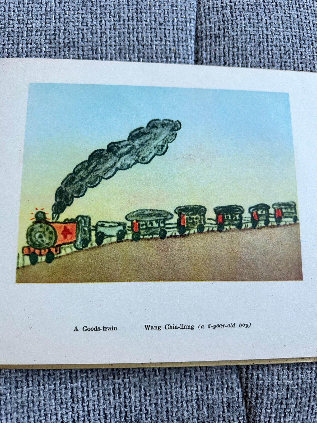 1956 Children’s Drawings From China - Foreign Language Press (Peking) - Honeyburn Books (UK)