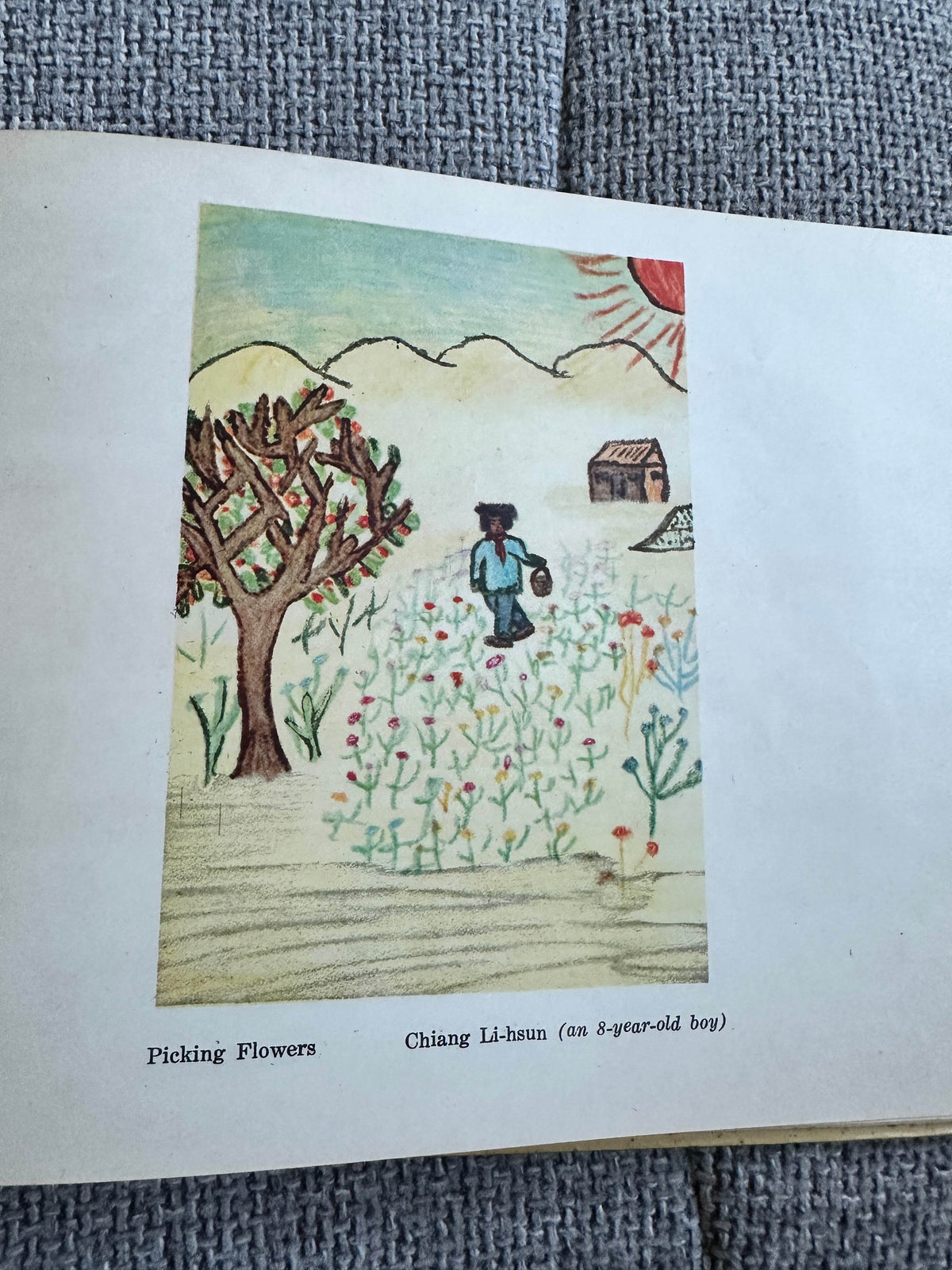 1956 Children’s Drawings From China - Foreign Language Press (Peking) - Honeyburn Books (UK)