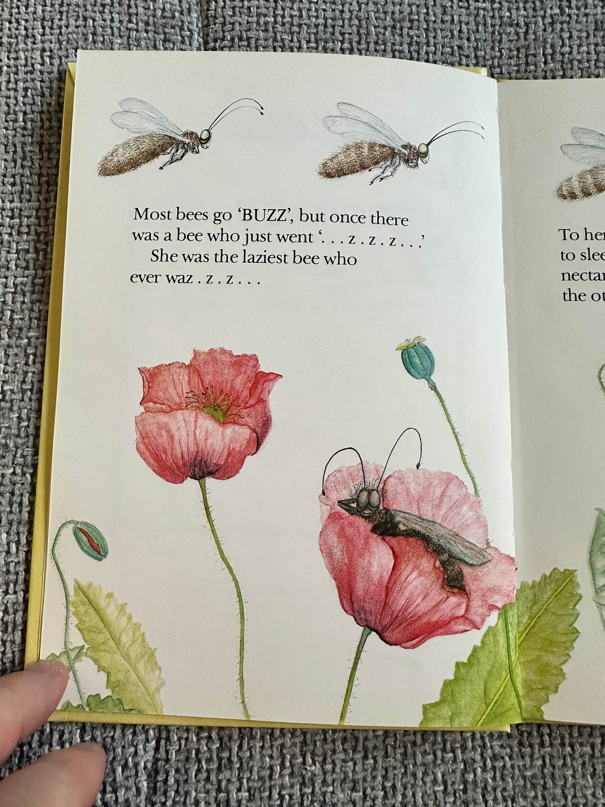 1980*1st* Zig-Zag The Bee - Mirabel Cecil (Christina Gascoigne Illust) Methuen / Walker Books - Honeyburn Books (UK)