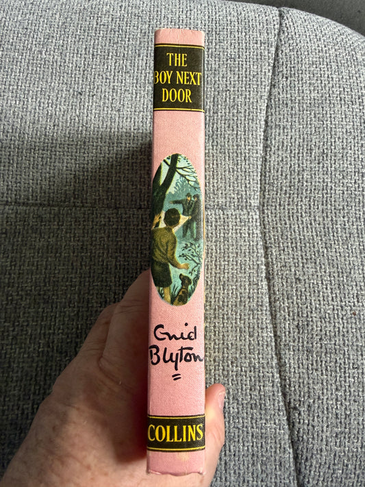 1971 The Boy Next Door (Junior Story Books) Enid Blyton (Gilbert Dunlop illust) Collins - Honeyburn Books (UK)