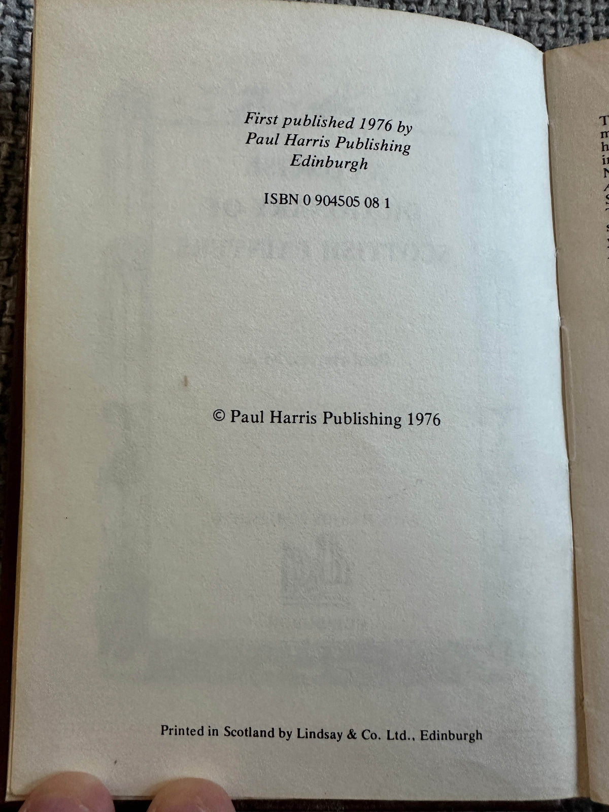 1976*1st* A Concise Dictionary Of Scottish Painters - Paul Harris (Paul Harris Publishing) - Honeyburn Books (UK)