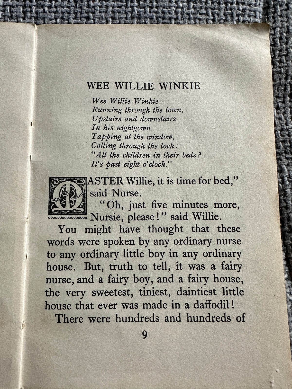 1940 Wee Willie Winkie & Other Stories - Ada M. Marzials (Honor C. Appleton Illust) George G. Harrap & Co. Ltd. - Honeyburn Books (UK)
