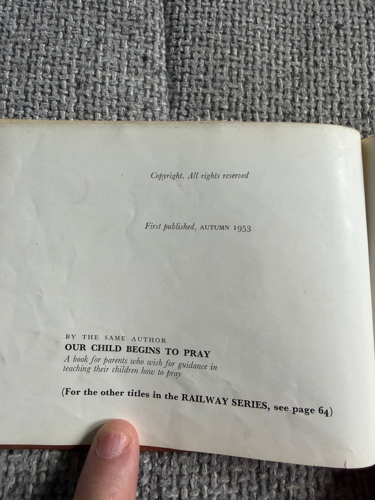1953*1st* Gordon The Big Engine - Rev. W. Awdry (Reginald C. Dalby illust) Edmund Ward (publishers) Ltd - Honeyburn Books (UK)