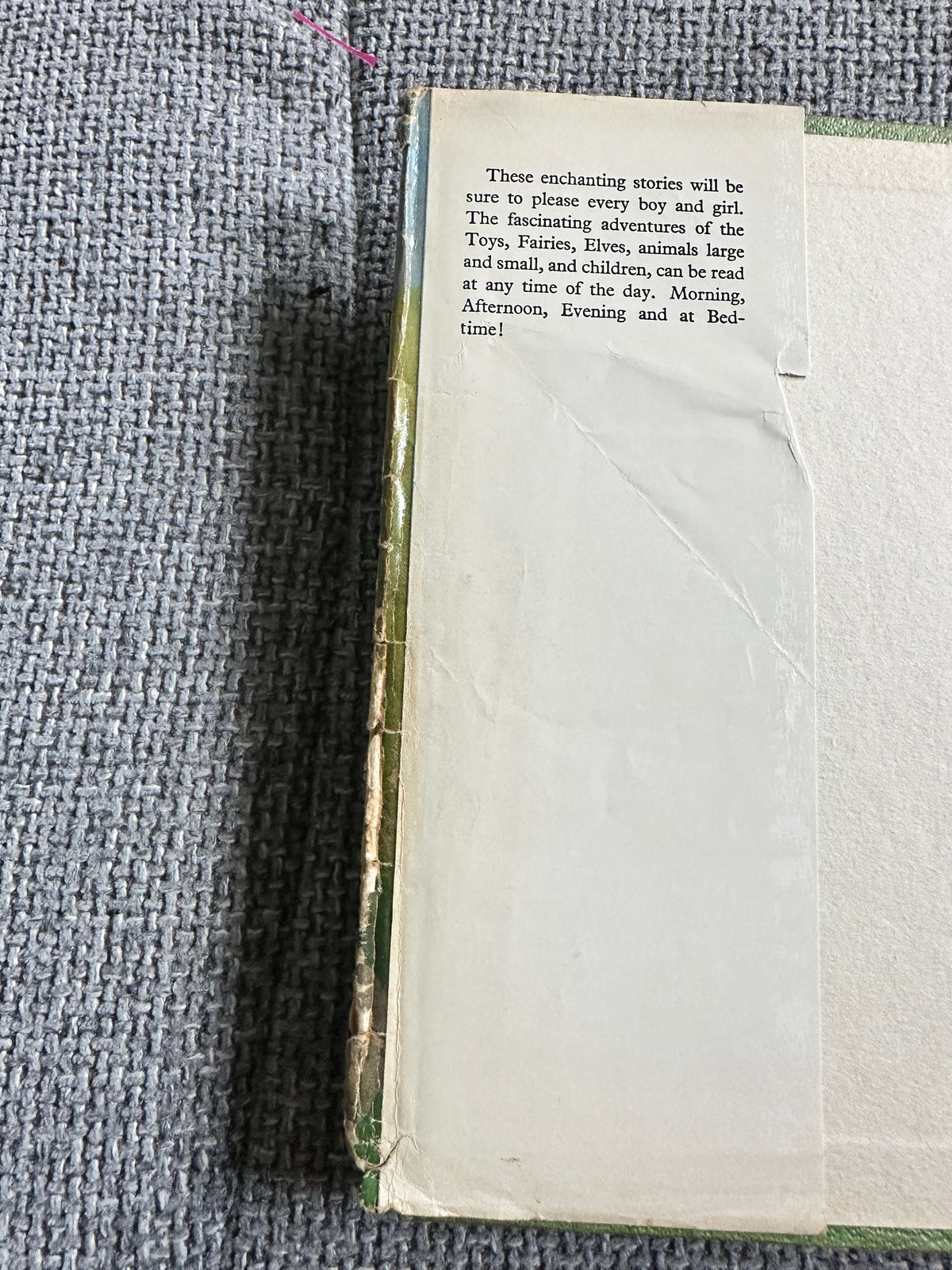 1963 Round The Clock Stories - Enid Blyton (Dean & Son Ltd) - Honeyburn Books (UK)