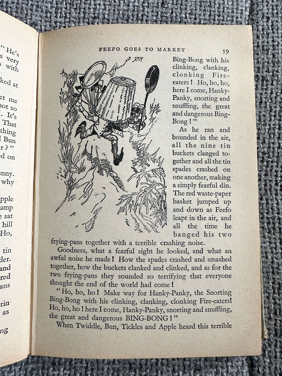 1963 Round The Clock Stories - Enid Blyton (Dean & Son Ltd) - Honeyburn Books (UK)