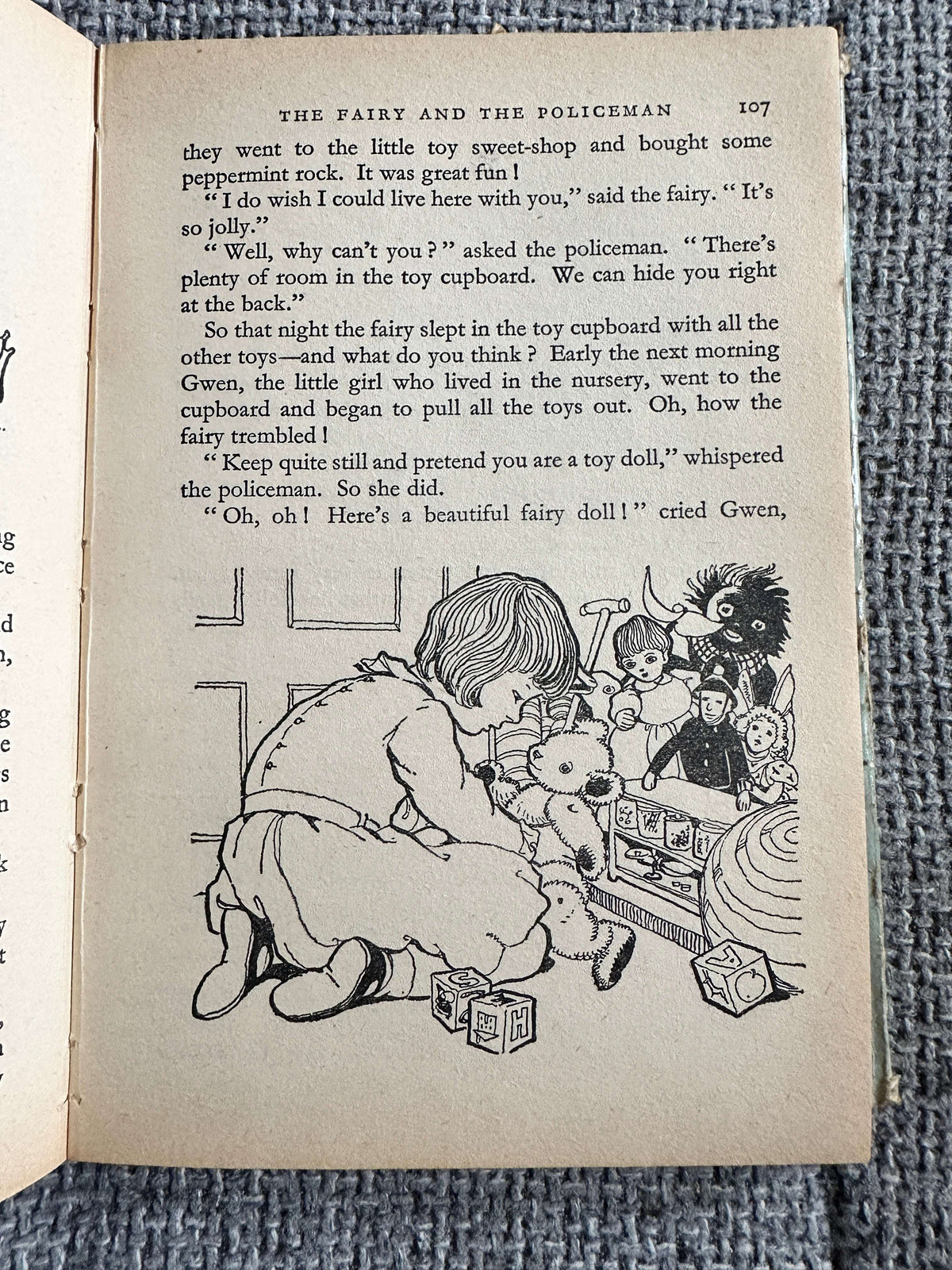 1963 Round The Clock Stories - Enid Blyton (Dean & Son Ltd) - Honeyburn Books (UK)