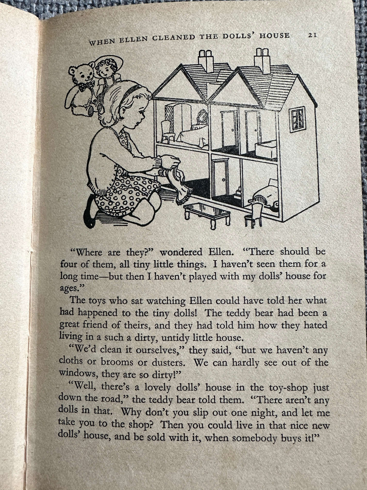 1964 Happy Hours Story Book - Enid Blyton (Dean & Son Ltd) - Honeyburn Books (UK)