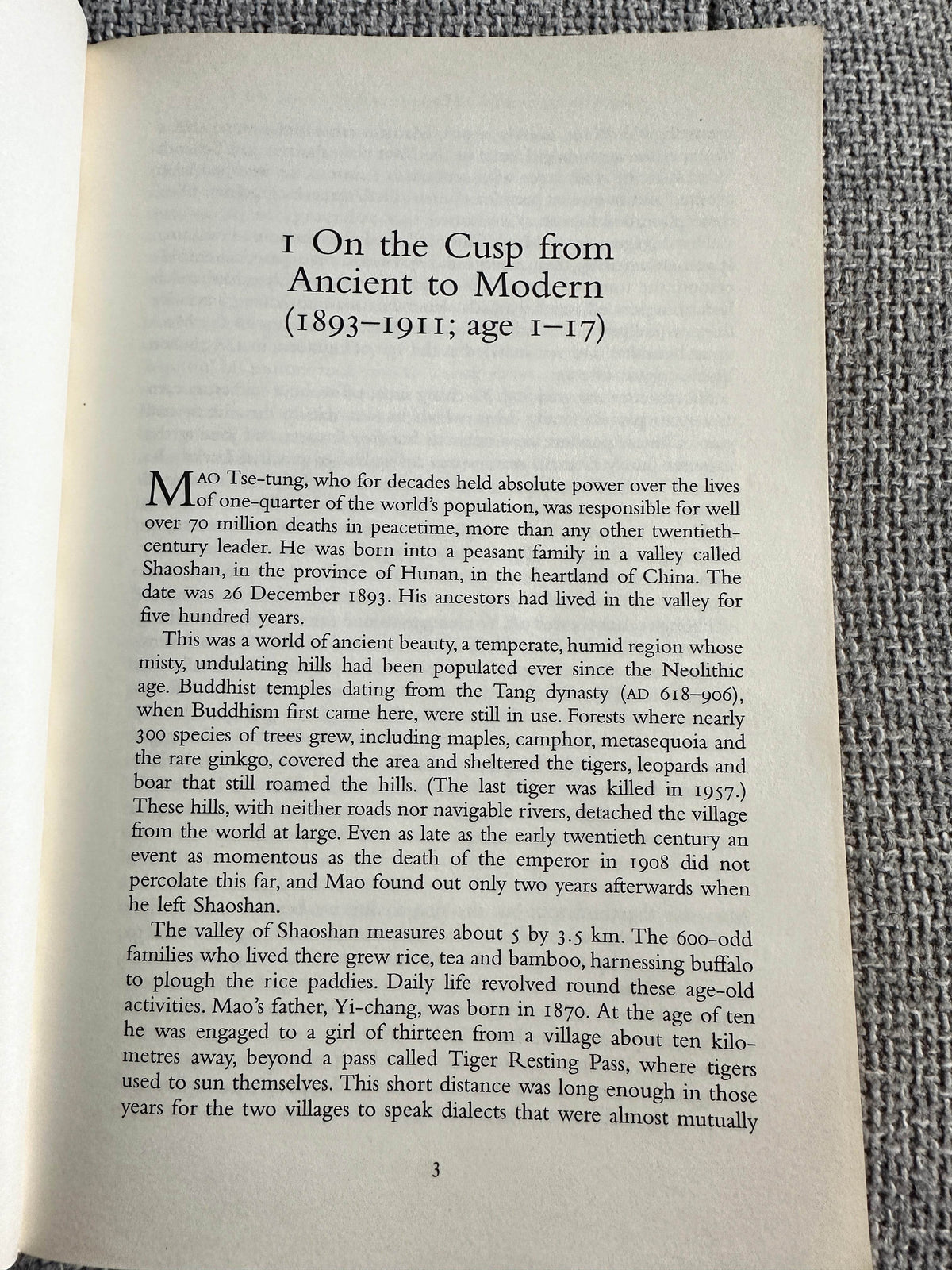 2006 Mao: The Unknown Story - Jung Chang & Jon Halliday (Vintage Books) - Honeyburn Books (UK)