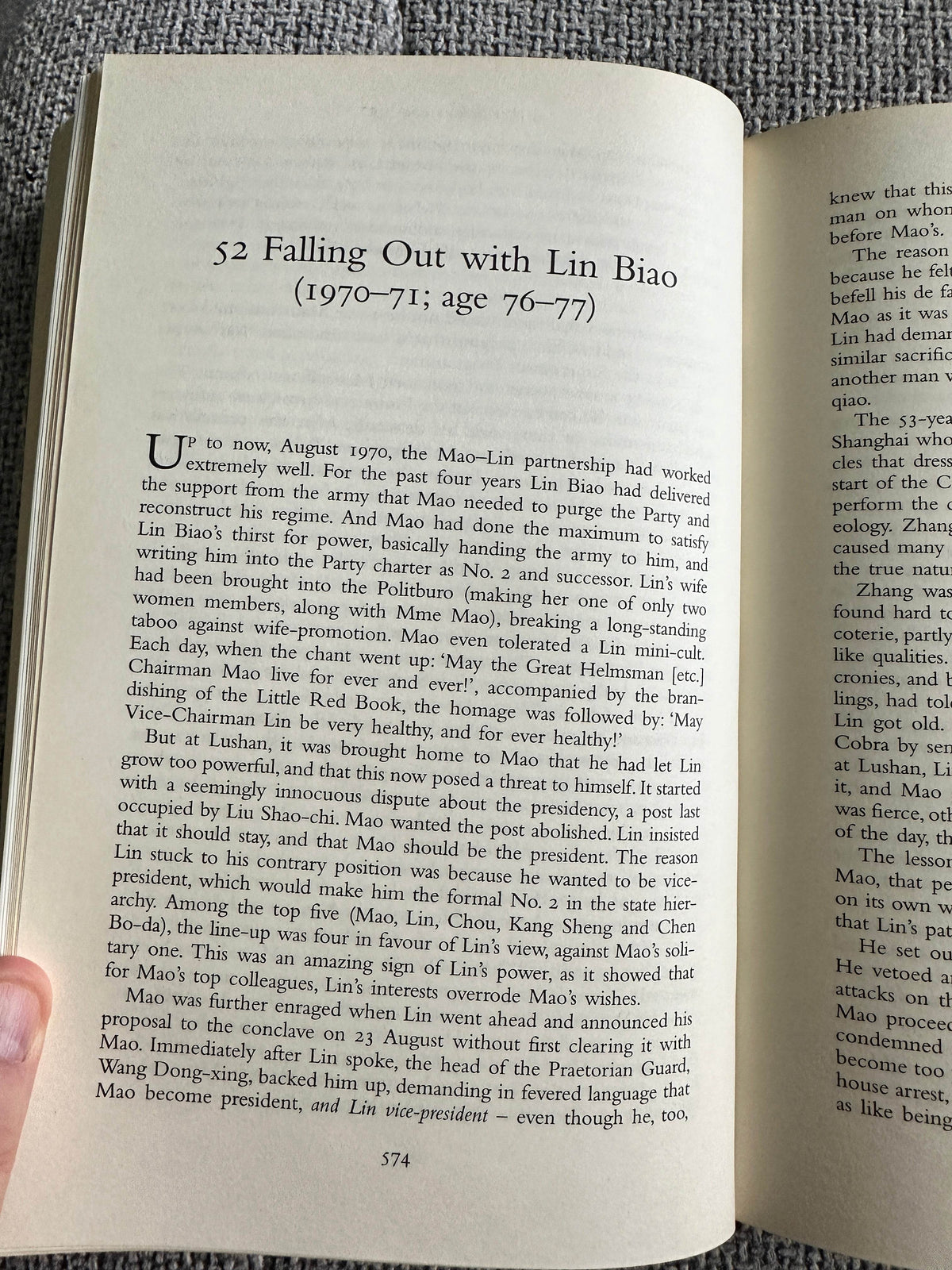 2006 Mao: The Unknown Story - Jung Chang & Jon Halliday (Vintage Books) - Honeyburn Books (UK)