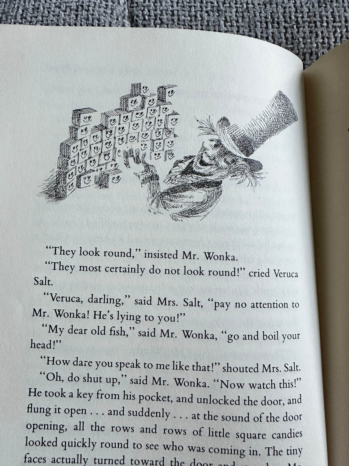 1973 Charlie & The Chocolate Factory - Roald Dahl (Joseph Schindelman Illust) Alfred A. Knopf (Borzoi Book) - Honeyburn Books (UK)