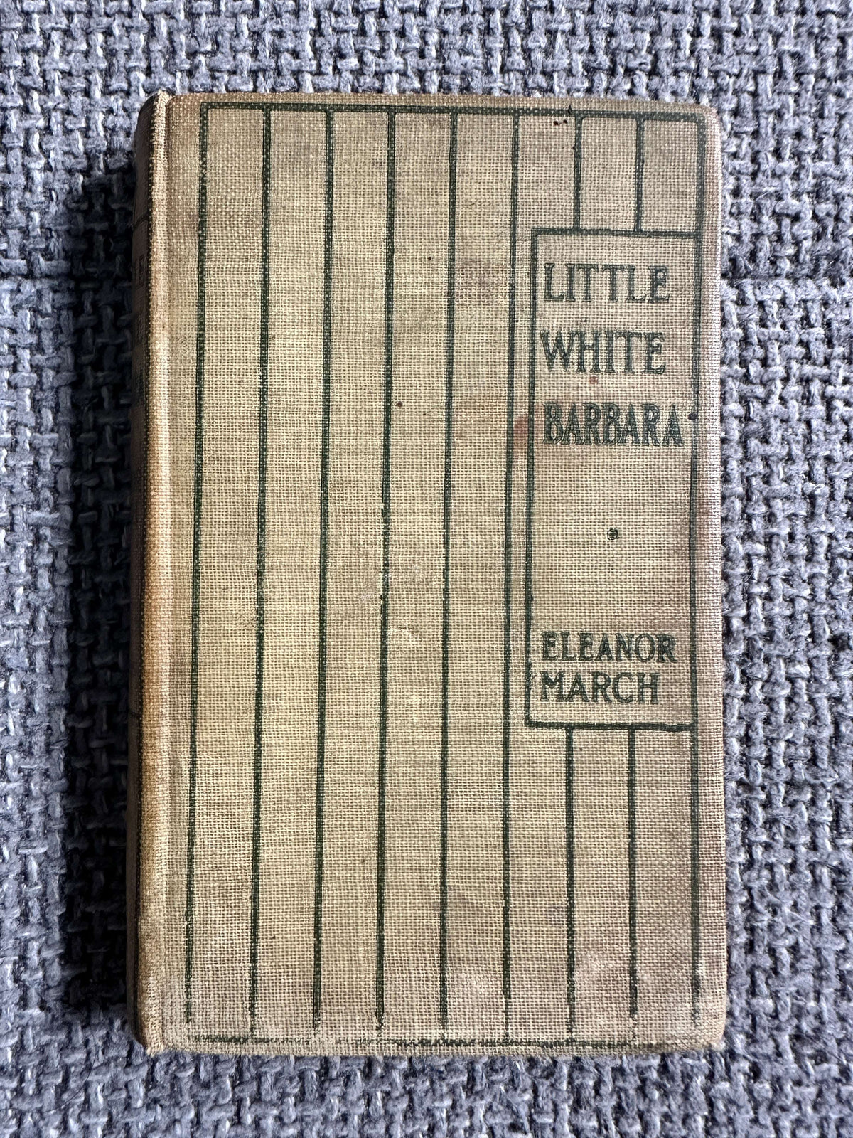 1902*1st* Little White Barbara - Eleanor S. March (Grant Richards) The Dumpy Books For Children no18