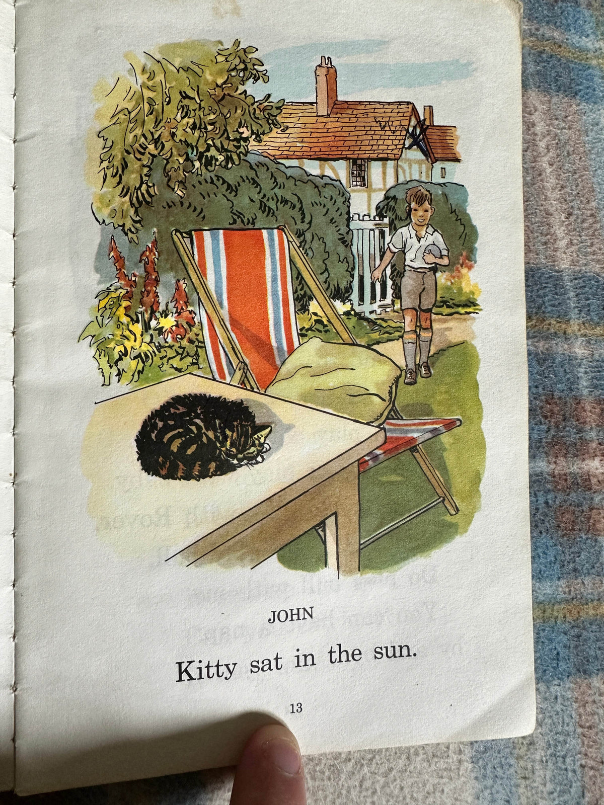 1963 The Beacon Readers Book 1 Part 1 - At Home - James H. Fassett(H. Radcliffe Wilson Illust) Ginn & Co Ltd - Honeyburn Books (UK)