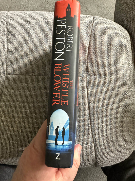 2021*1st SIGNED* The Whistleblower - Robert Peston (Zaffre) - Honeyburn Books (UK)