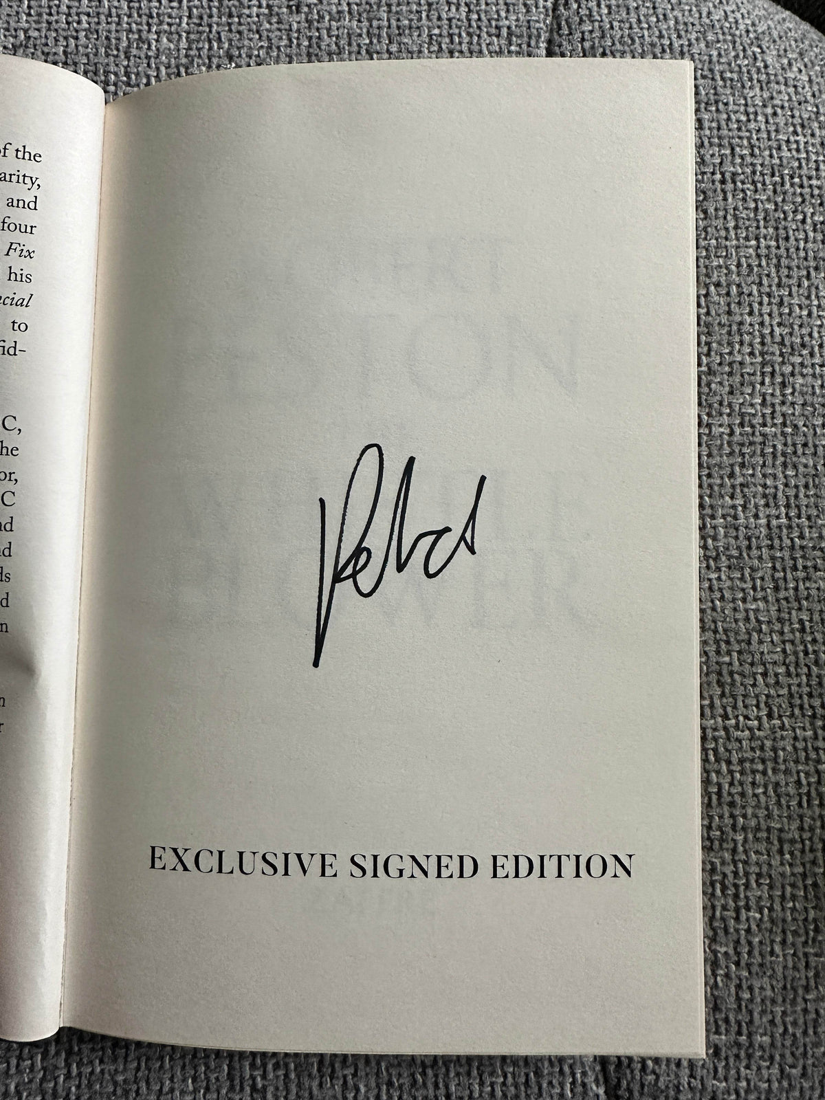 2021*1st SIGNED* The Whistleblower - Robert Peston (Zaffre) - Honeyburn Books (UK)