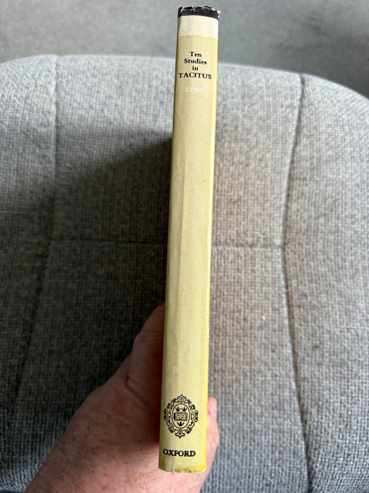 1970*1st* Ten Studies In Tacitus - Sir Ronald Syme (Clarendon Press Oxford)