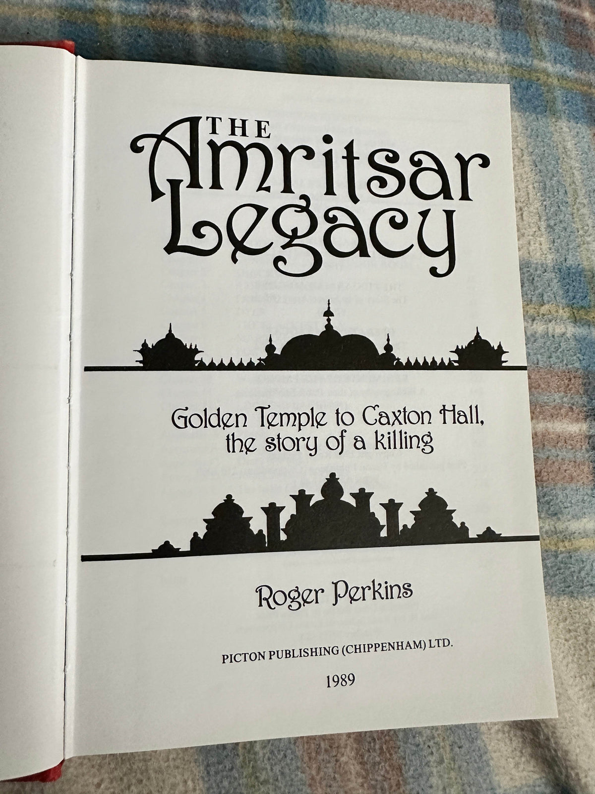 1989*1st* The Amritsar Legacy - Roger Perkins(Picton Publishing(Chippenham)Ltd - Honeyburn Books (UK)