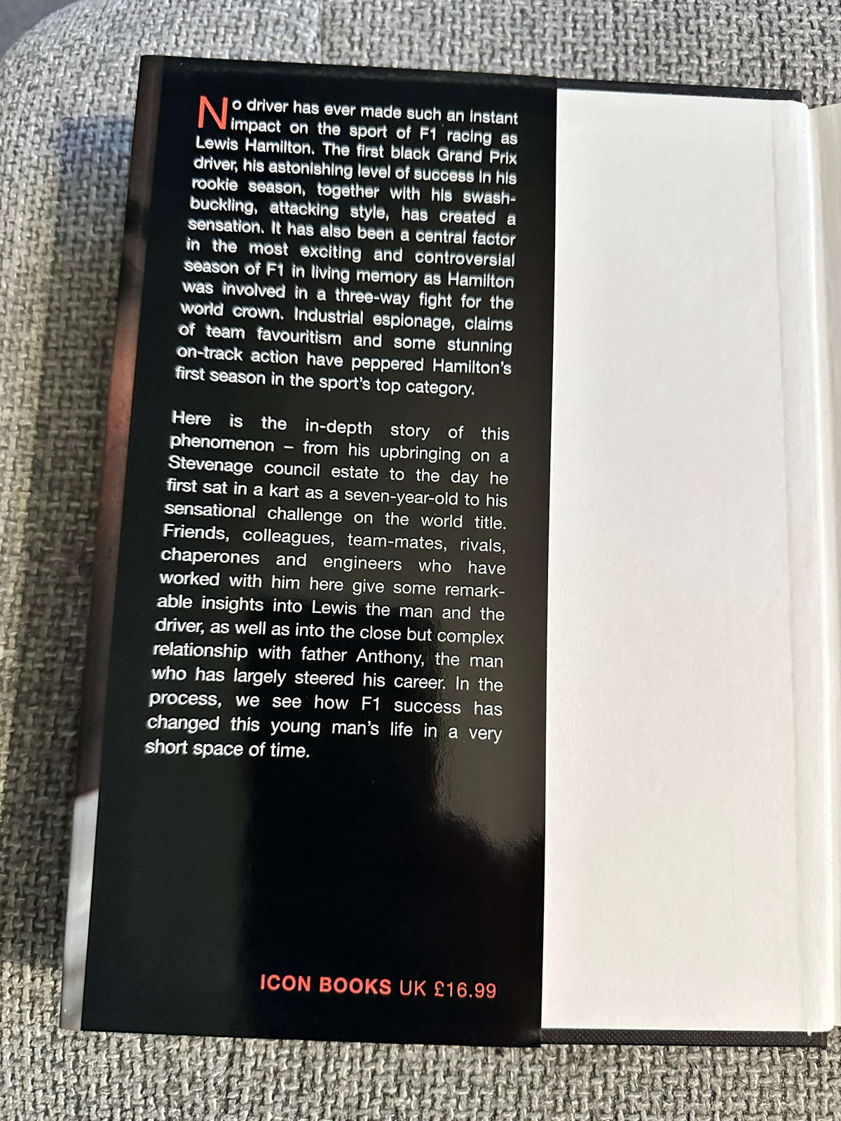 2007 Lewis Hamilton The Full Story - Mark Hughes (Icon Pub)