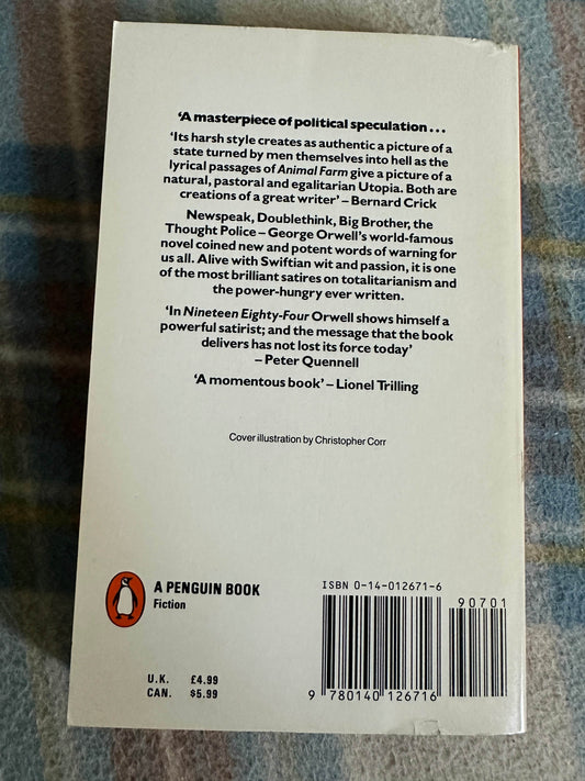 1990 Nineteen Eighty Four - George Orwell(Penguin) - Honeyburn Books (UK)