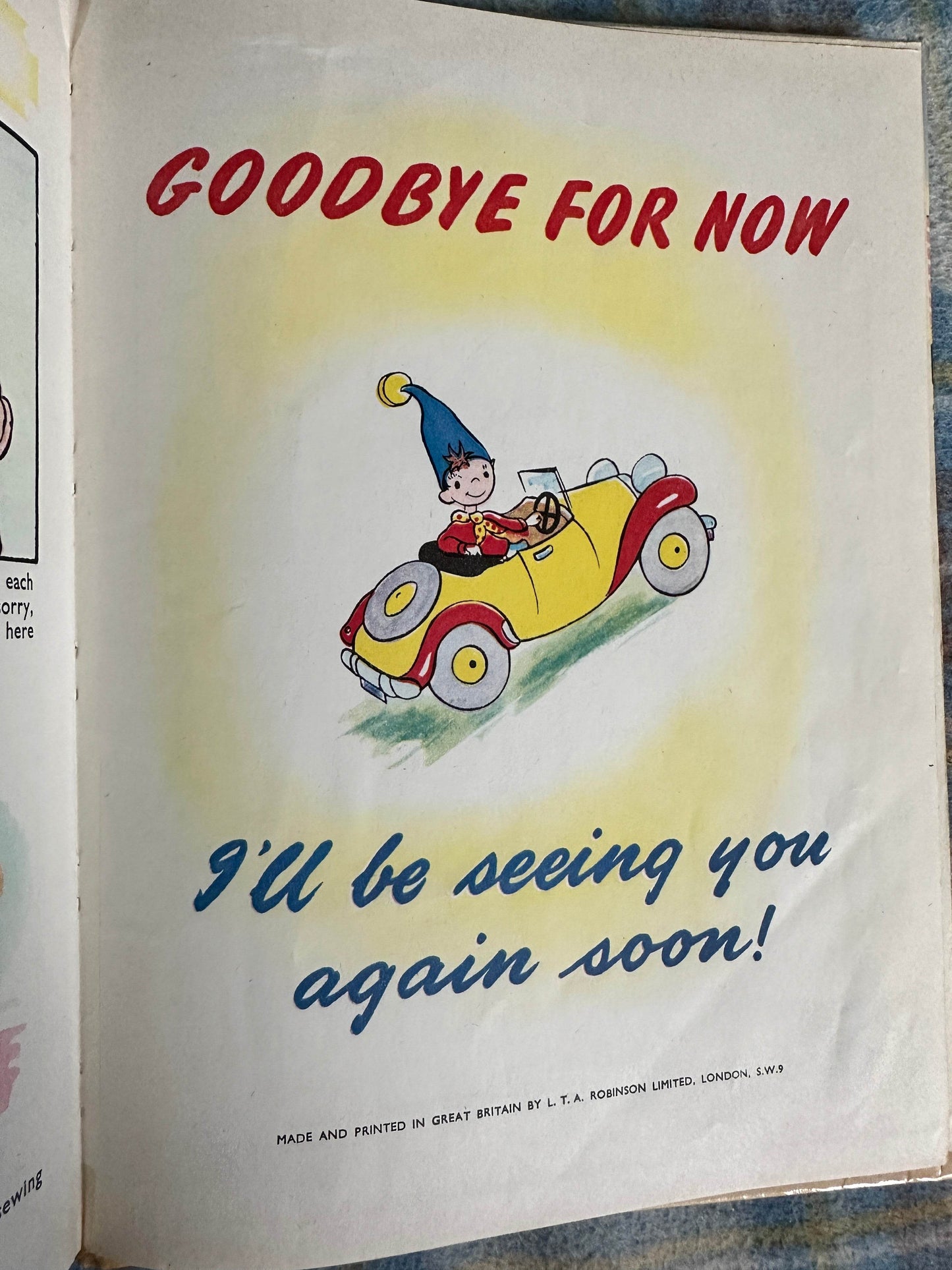 1957*1st* Noddy Be Careful! - Enid Blyton(illustrated Beek) Sampson Low, Marston & Co. Ltd. & D. V. Publications Ltd. - Honeyburn Books (UK)