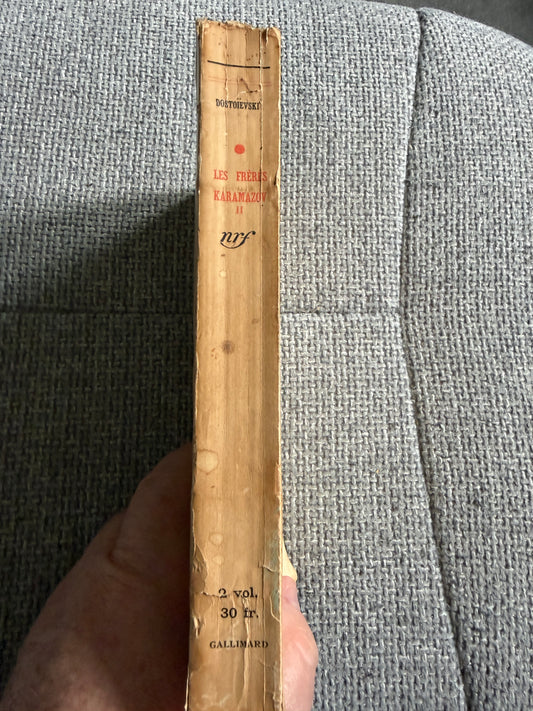 1973 Les Frères Karamazov Tome II Dostoïevski - Gallimard Edition