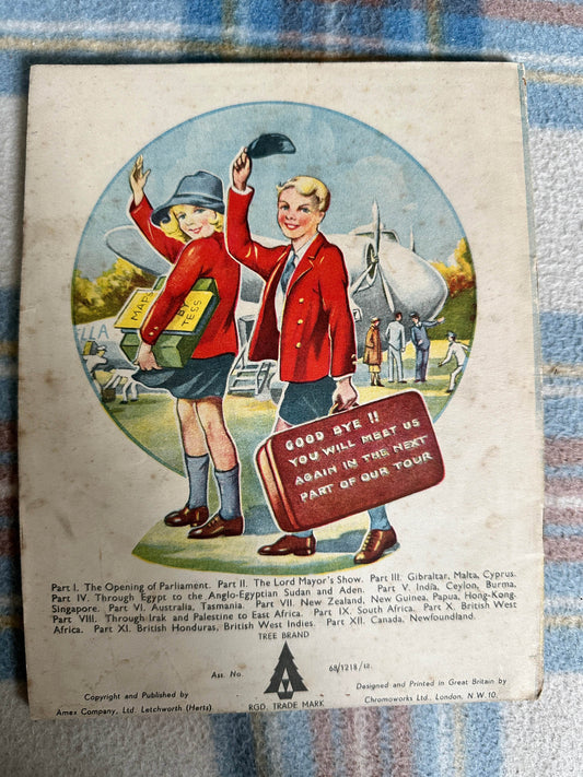 1944 Through The British Commonwealth Canada & Newfoundland - Stella Mead (Illust by Eulalie) - Honeyburn Books (UK)