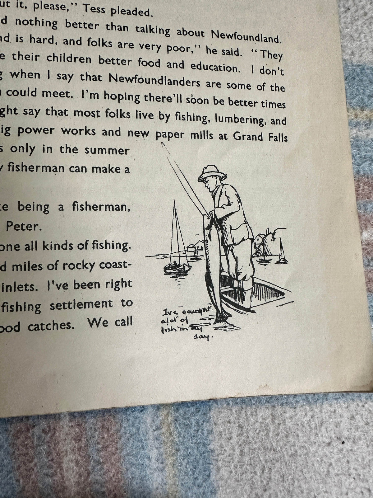 1944 Through The British Commonwealth Canada & Newfoundland - Stella Mead (Illust by Eulalie) - Honeyburn Books (UK)