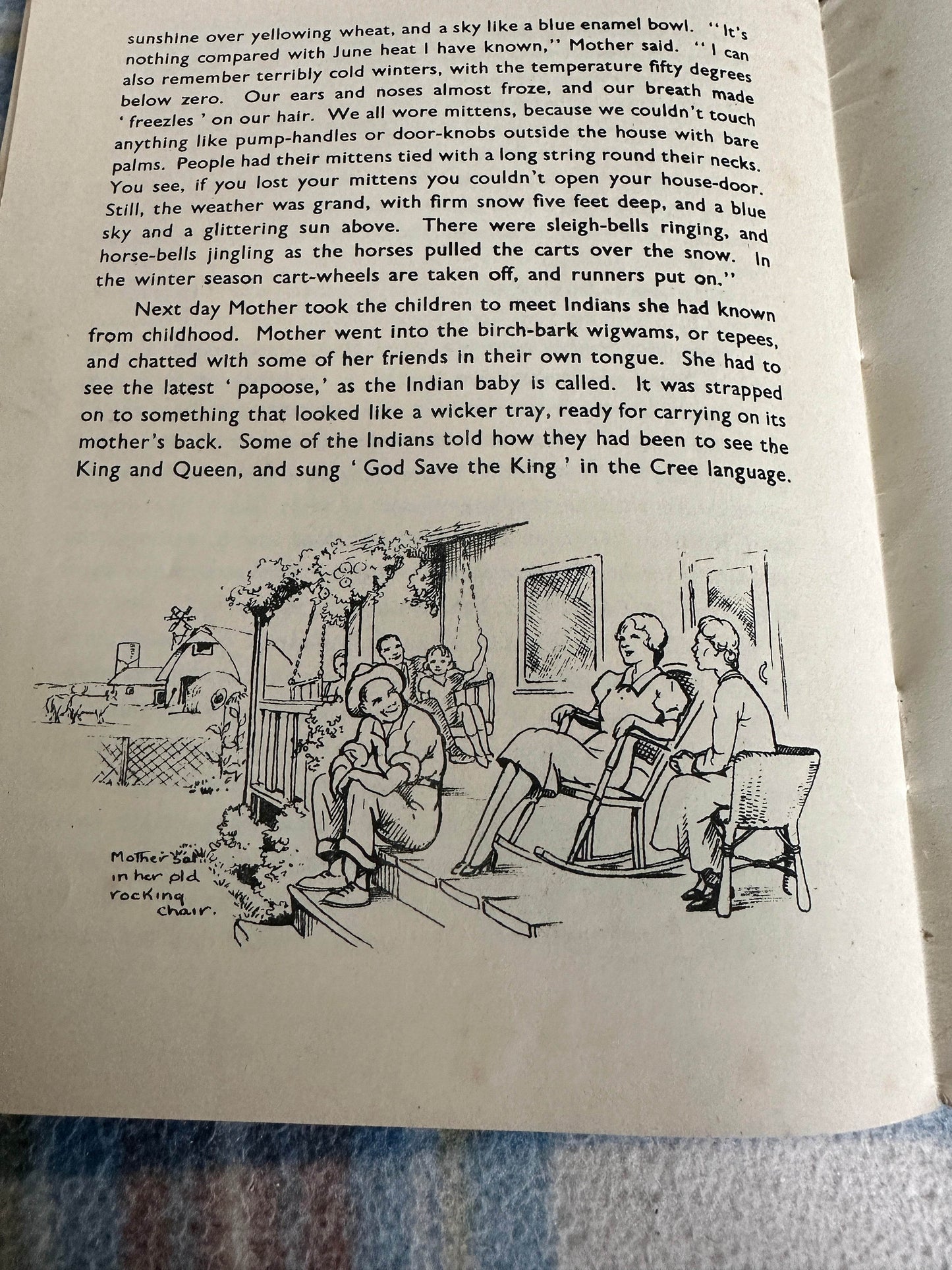 1944 Through The British Commonwealth Canada & Newfoundland - Stella Mead (Illust by Eulalie) - Honeyburn Books (UK)