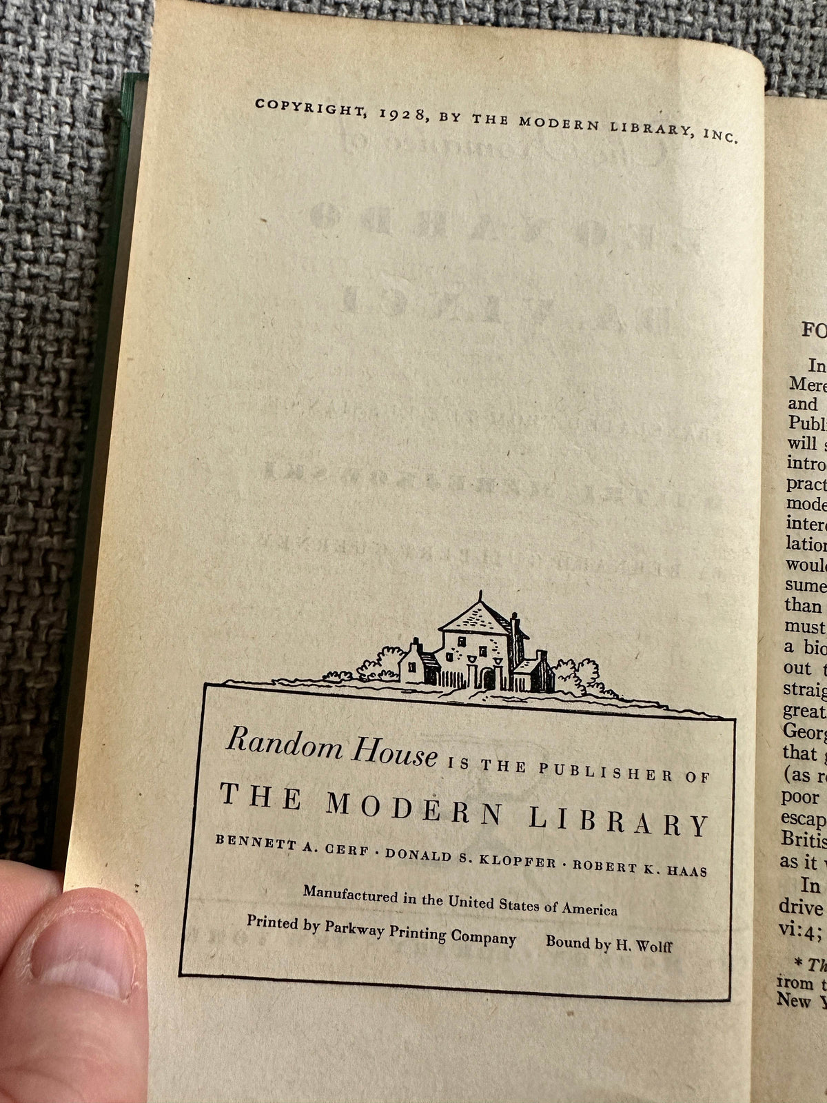 1928*1st* The Romance Of Leonardo Da Vinci - Dmitri Merejkowski (Translated by Bernard Guilbert Guerney (The Modern Library, New York) - Honeyburn Books (UK)