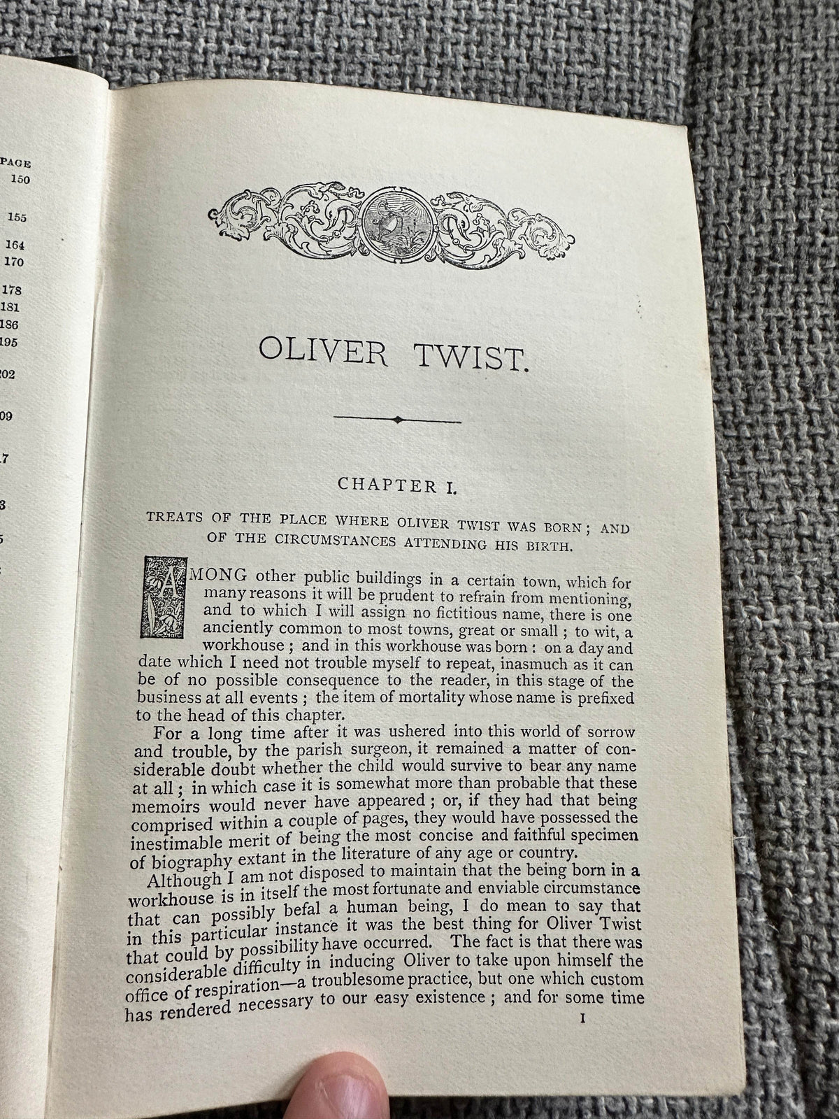 1880 Oliver Twist - Charles Dickens (W. Reynolds frontispiece) Walter Scott Published - Honeyburn Books (UK)
