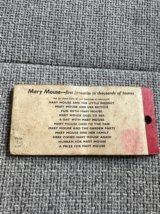 1960 Mary Mouse In Nursery Rhyme Land - Enid Blyton (Fred White Illust) Brockhampton Press - Honeyburn Books (UK)