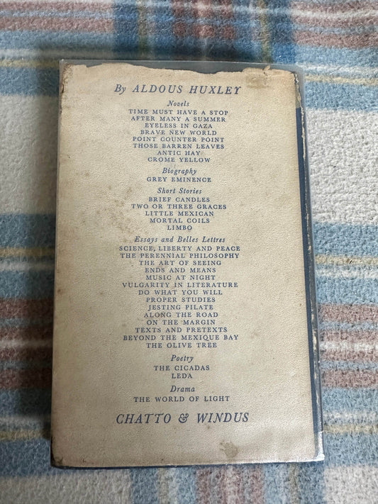 1948*1st* The Gioconda Smile(A Play) - Aldous Huxley (Chatto & Windus) - Honeyburn Books (UK)