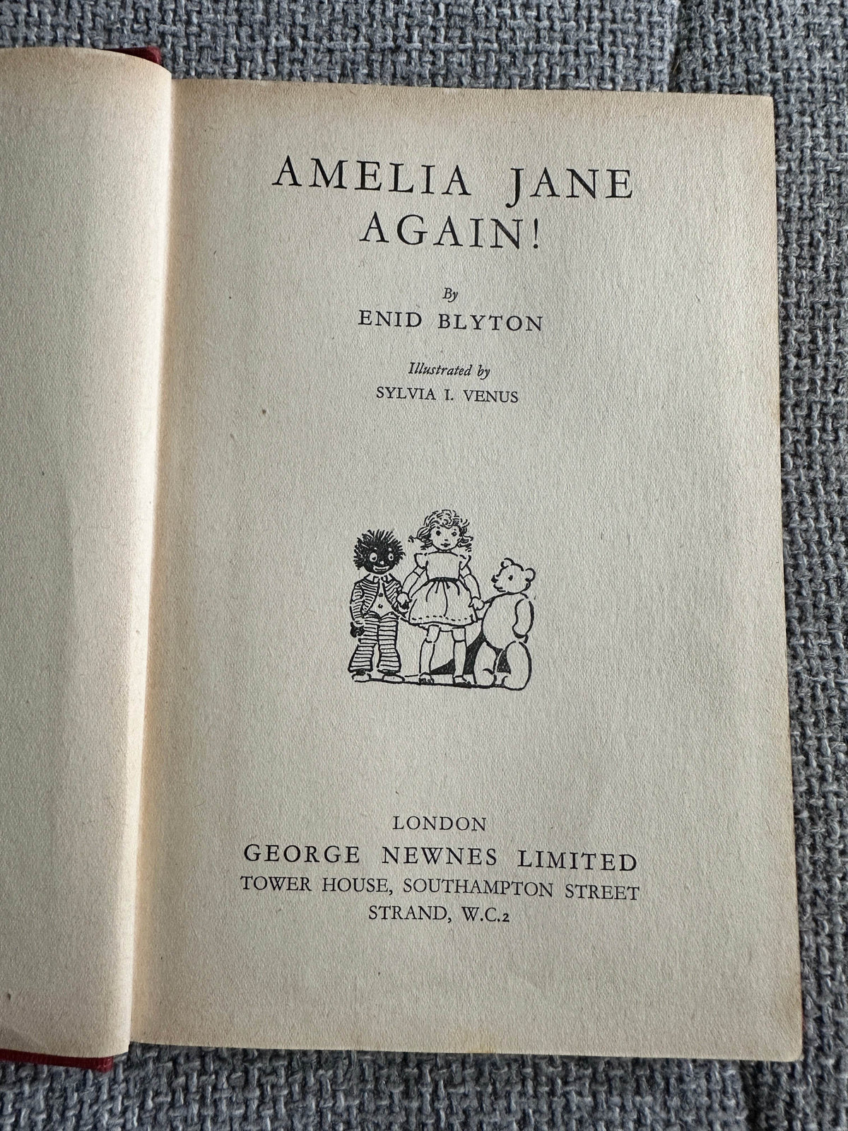 1959 Amelia Jane Again! - Enid Blyton (Sylvia I. Venus Illust) George Newnes Ltd. - Honeyburn Books (UK)