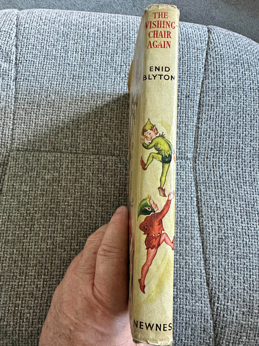1965 The Wishing-Chair Again - Enid Blyton (Hilda McGavin Illust) George Newnes Ltd - Honeyburn Books (UK)