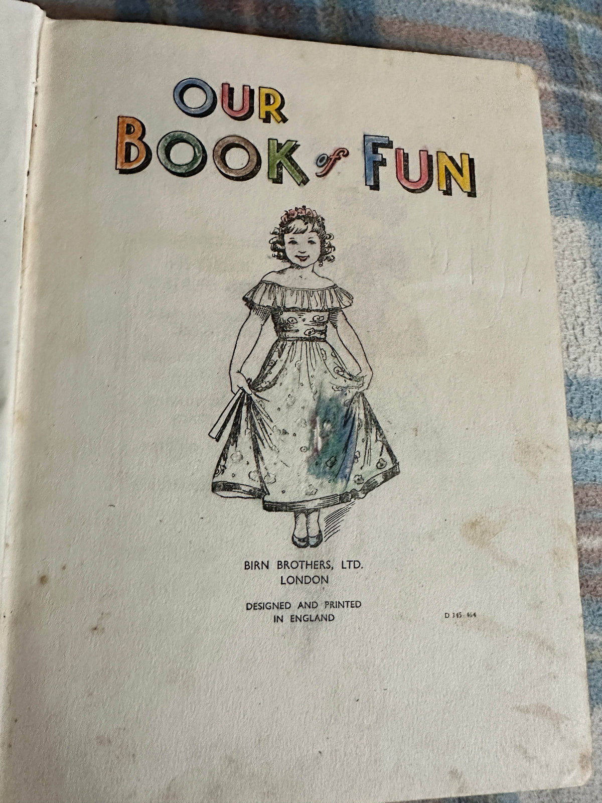 1950’s Our Book Of Fun(Birn Brothers) - Honeyburn Books (UK)