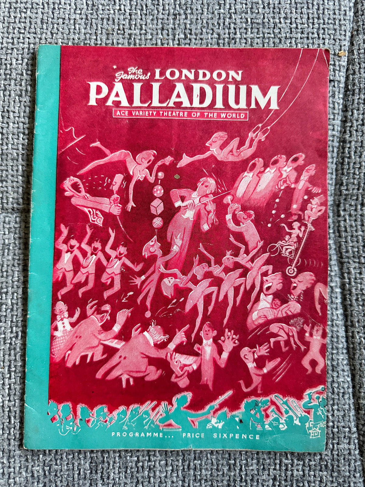 1954 London Palladium Programme - Honeyburn Books (UK)