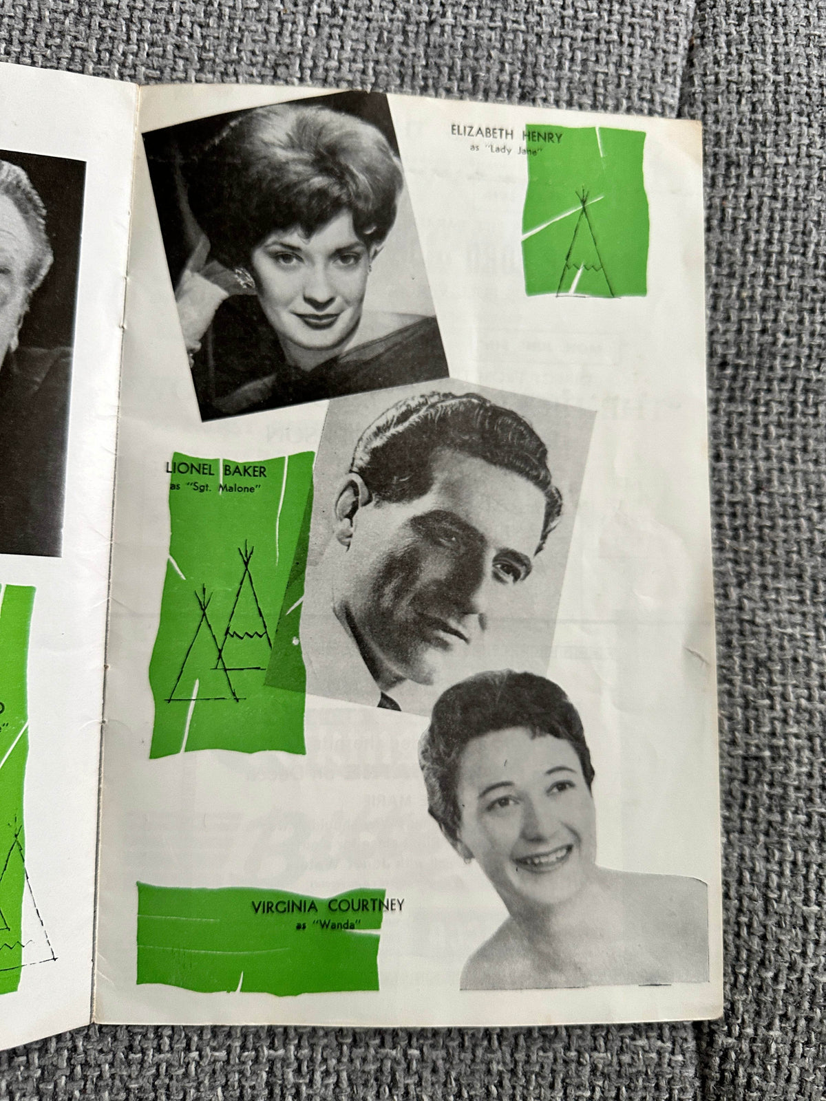 1961*Signed* Rose Marie Programme David Whitfield Signed. Hippodrome Birmingham - Honeyburn Books (UK)
