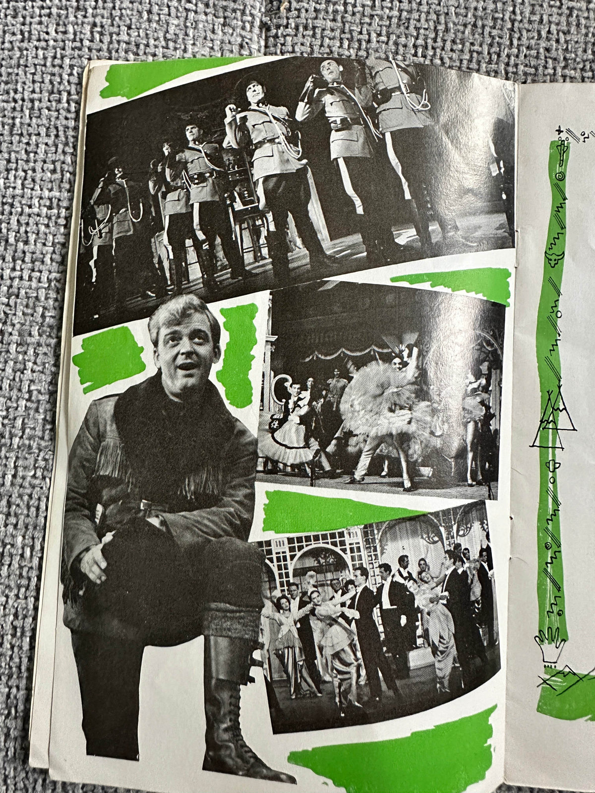 1961*Signed* Rose Marie Programme David Whitfield Signed. Hippodrome Birmingham - Honeyburn Books (UK)