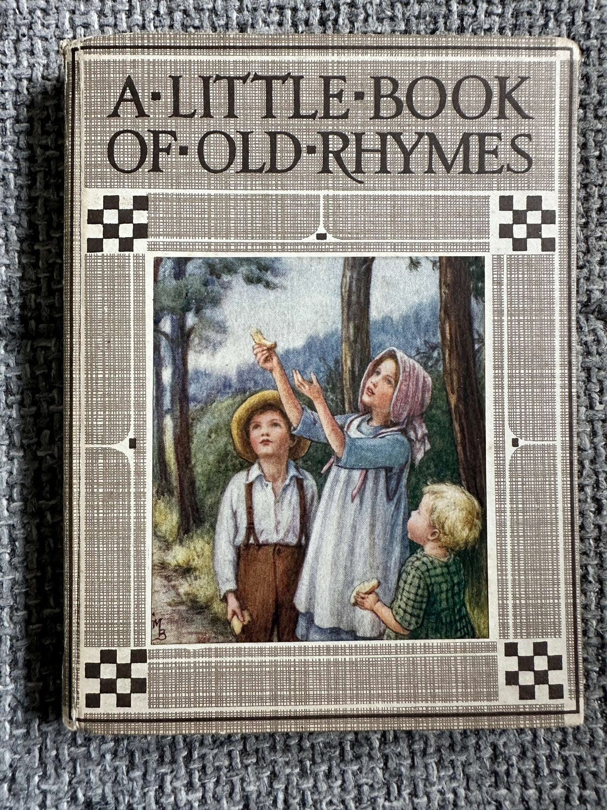 1935 A Little Book Of Old Rhymes - Cicely Mary Barker (Blackie & Son Ltd) - Honeyburn Books (UK)
