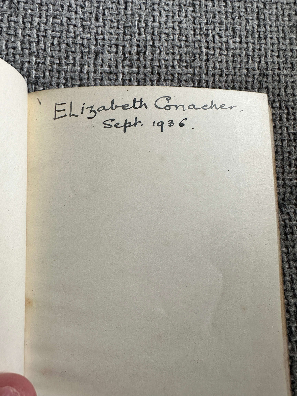 1935 A Little Book Of Old Rhymes - Cicely Mary Barker (Blackie & Son Ltd) - Honeyburn Books (UK)
