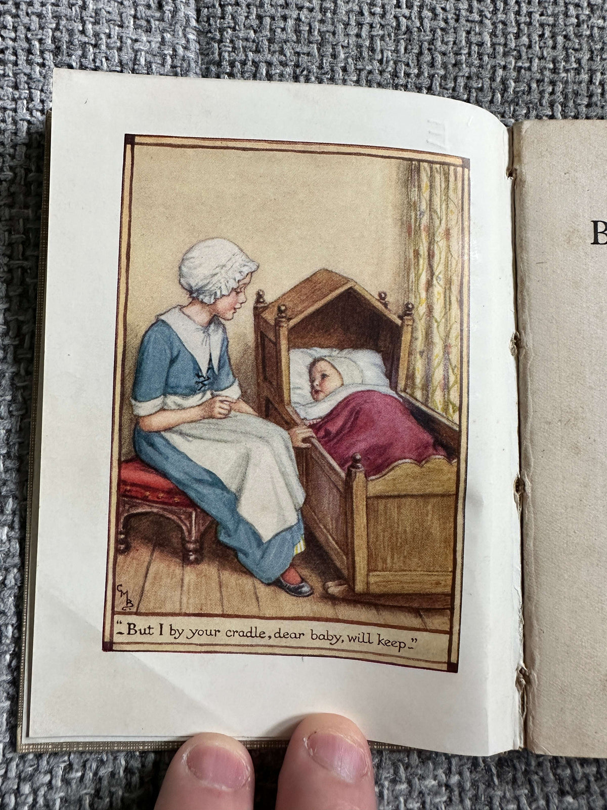 1935 A Little Book Of Old Rhymes - Cicely Mary Barker (Blackie & Son Ltd) - Honeyburn Books (UK)