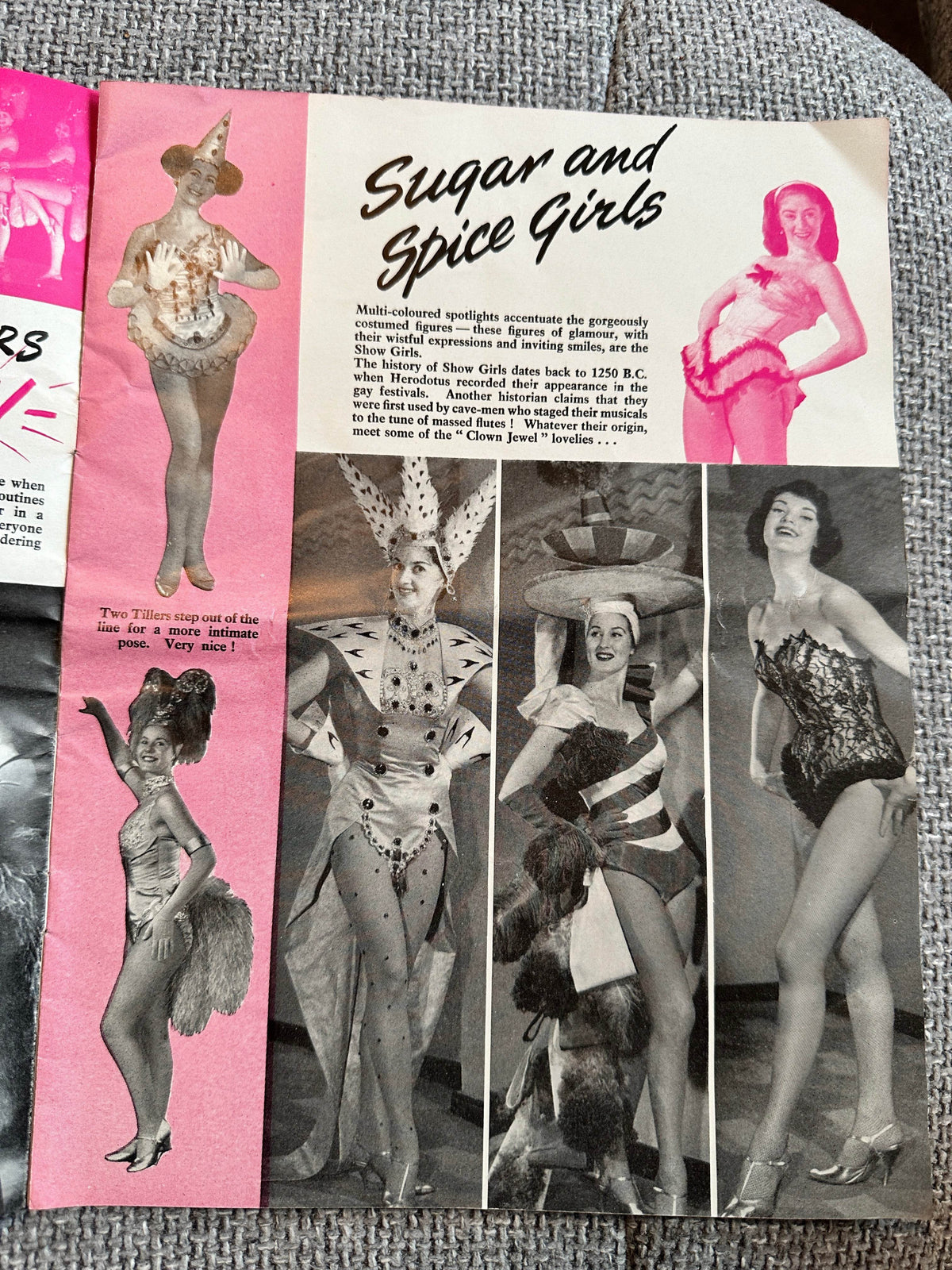 1959 Picture Souvenir of Jack Hylton’s Crazy Gang Revue “Clown Jewels” Victoria Palace Theatre - Honeyburn Books (UK)