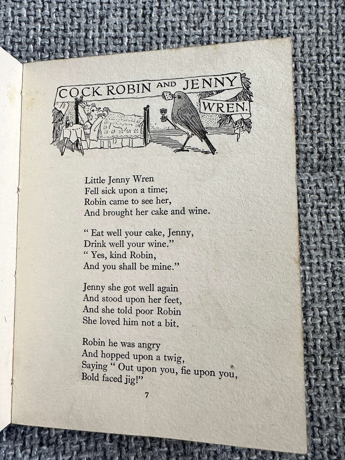 1935 A Little Book Of Old Rhymes - Cicely Mary Barker (Blackie & Son Ltd) - Honeyburn Books (UK)