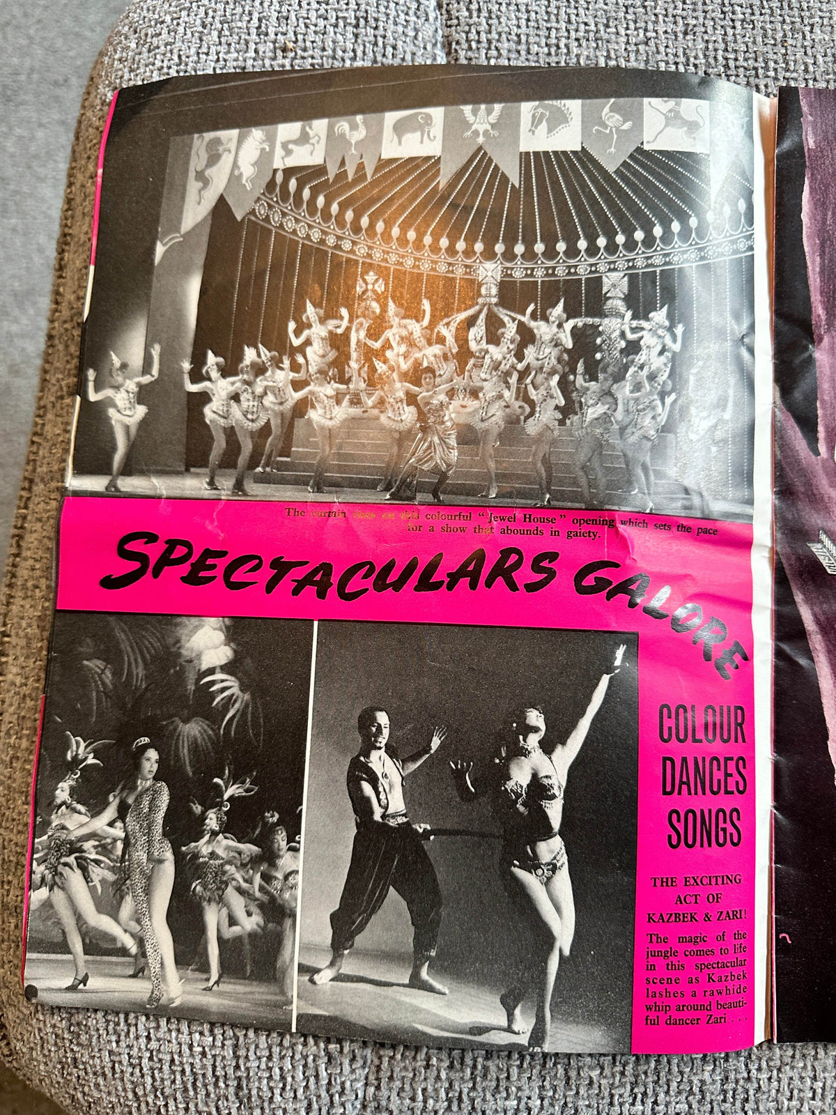 1959 Picture Souvenir of Jack Hylton’s Crazy Gang Revue “Clown Jewels” Victoria Palace Theatre - Honeyburn Books (UK)